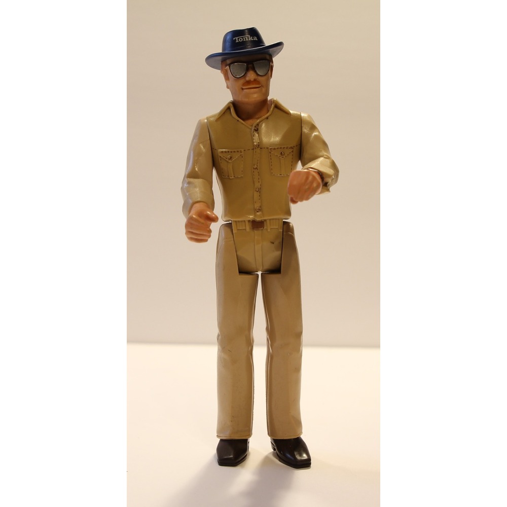 Vintage Tonka 8" Tall  Big Duke Bronco Driver Action Figure (A)
